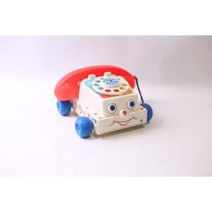 Collectible Fisher-Price, Chatter Telephone, 1960s, Toddler Toy, Busy, Activity,